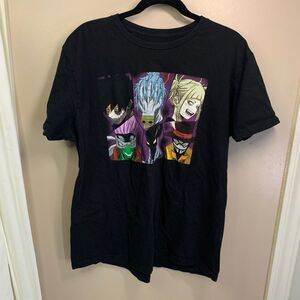My Hero Academia Black League of Villains Graphic Anime Tee T-Shirt XL